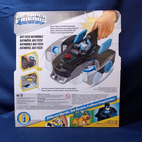 DC Super Friends‎ Batman Car New in Box - Picture 2 of 3